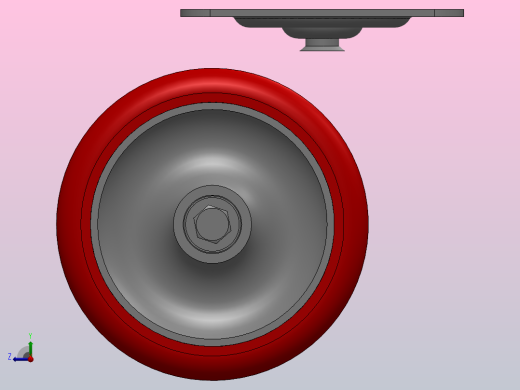 Colson-1_04356_91脚轮右视缩略图