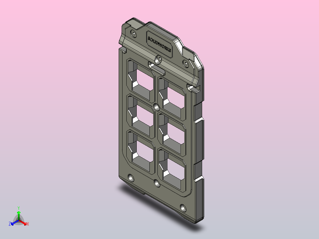 密尔沃基包装紧凑型壁板13正等轴测图