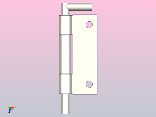 铰链合页HFG81-20俯视缩略图