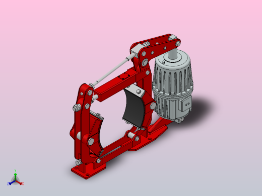 YWZC系列电力液压鼓式制动器YWZC-315／80-500~1000