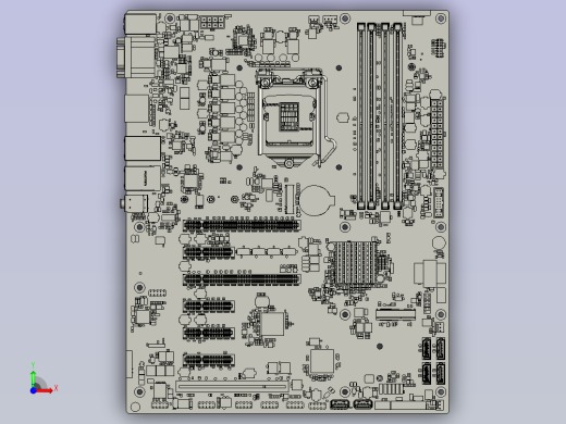 CS650-Q370主板（友通ATX）前视缩略图