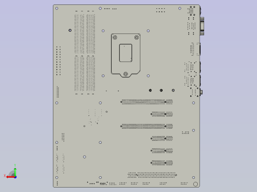 CS650-Q370主板（友通ATX）后视缩略图