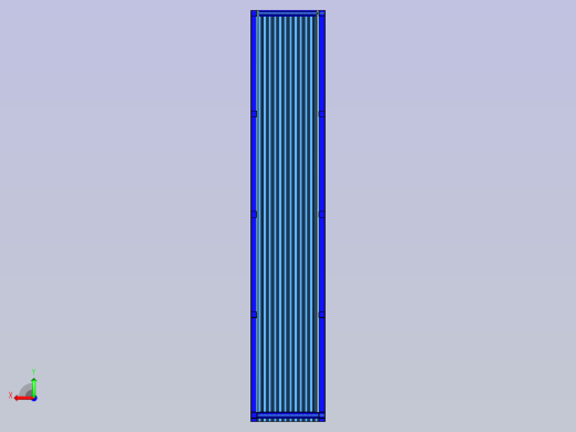 工厂大型物料输送料框设计后视缩略图