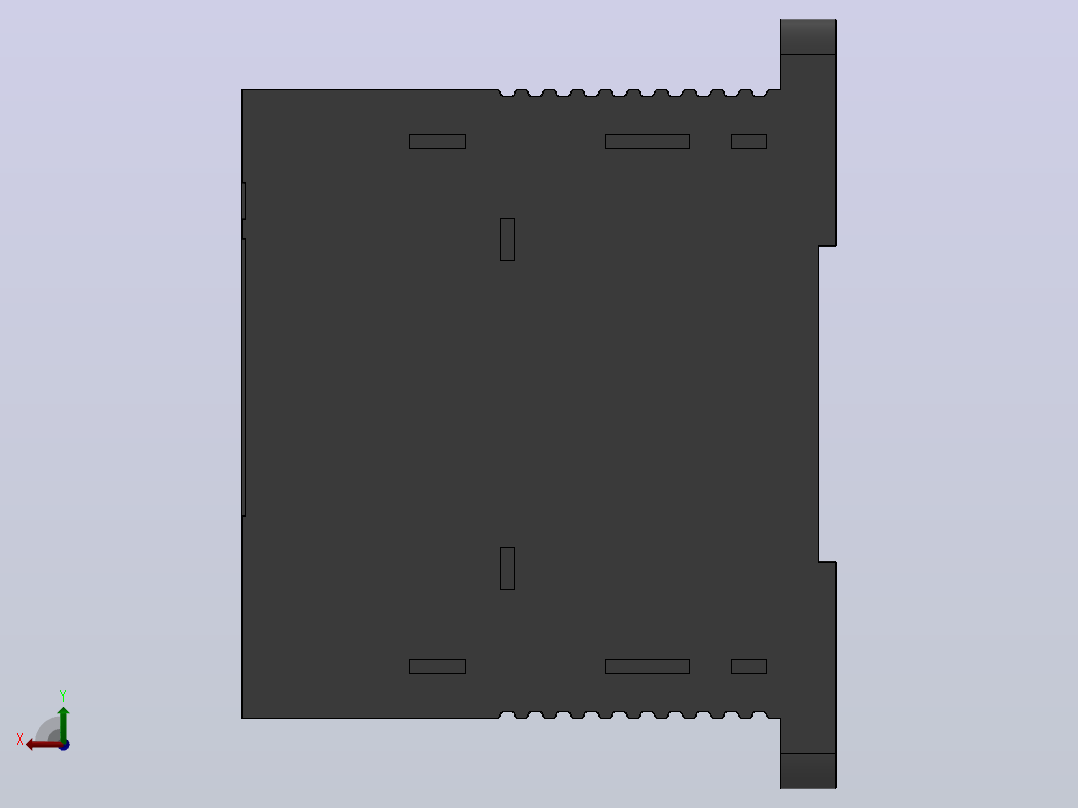 CP1L-M40点型[CP1L-M40]欧姆龙可编程控制器后视图