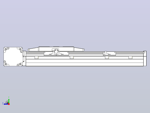 机器人皮带驱动直线轴TPA-GCB-150-P80-L200-DL-M75-N3右视缩略图