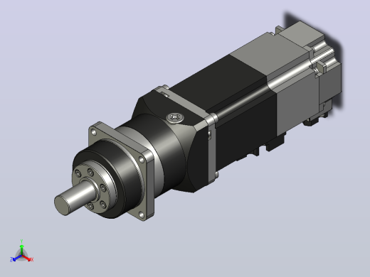 带制动器行星齿轮箱的交流伺服电机 HK-KR43G7_05