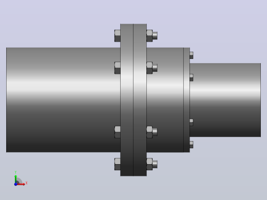 GⅡCLZ1～13型鼓形齿式联轴器_GⅡCLZ1联轴器 B 30×82／ B 30×82左视缩略图