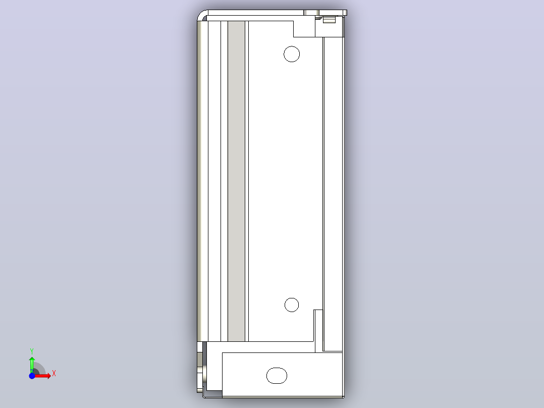 12V-5A电源前视图