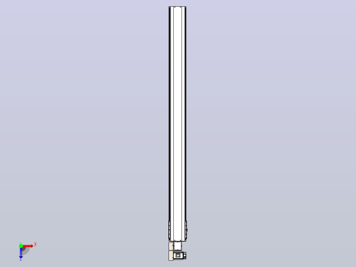 皮带直线轴半封闭可选导轨TPA-HNB-220D-176-L2600-ML-C-P1K-N3俯视缩略图