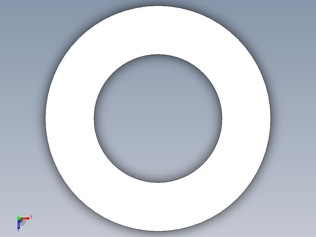 DIN_EN_ISO_7089_Plain_20.ipt平垫圈俯视图