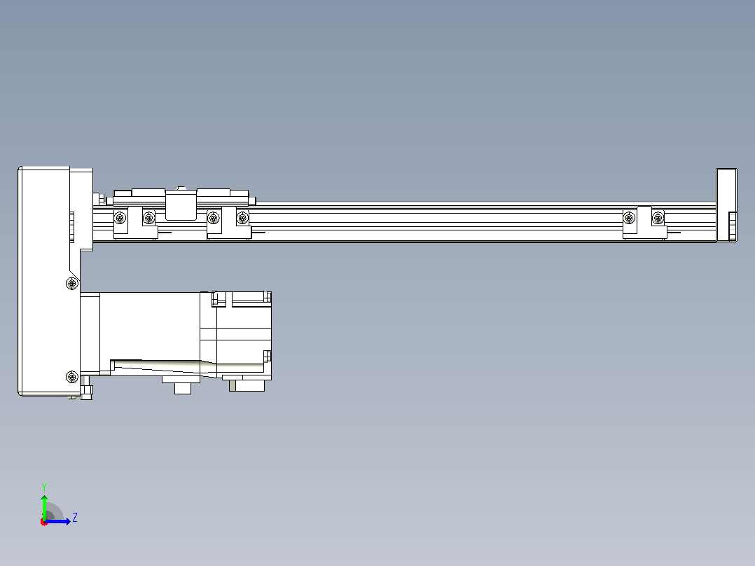 钢基模组TPA-KSR-5002C-300A1-MP-H1S2左视图