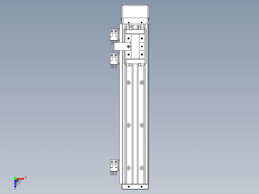 钢基模组TPA-KSR-5002C-300A1-MP-H1S2俯视缩略图
