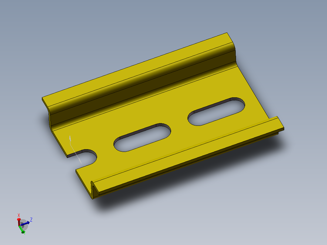 35mm导轨（参数化）
