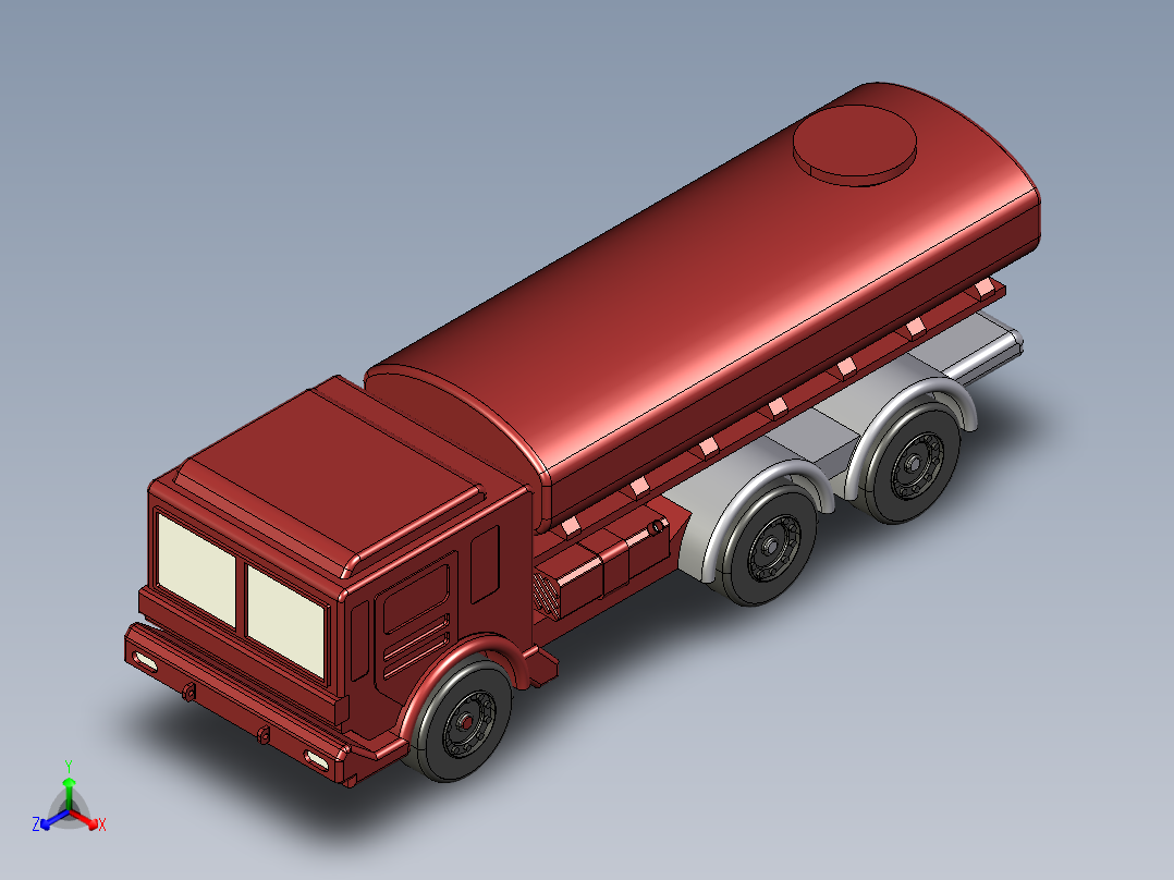 33-米内达卡车 3d模型图纸