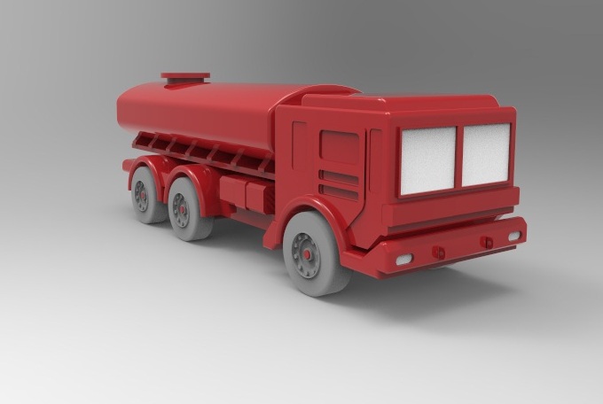 33-米内达卡车 3d模型图纸