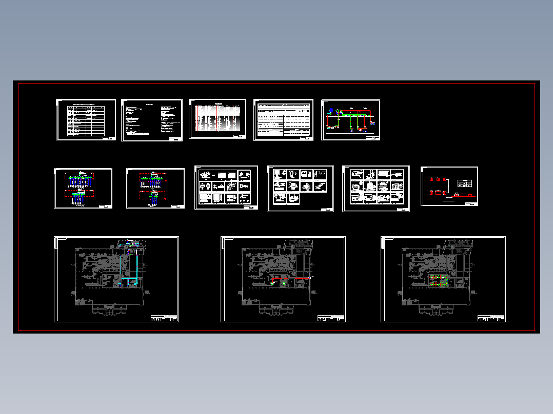 某制程冰水空调工程图