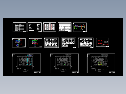 某制程冰水空调工程图
