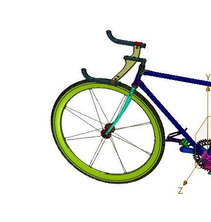 碳钢死飞弯把公路自行车缩略图