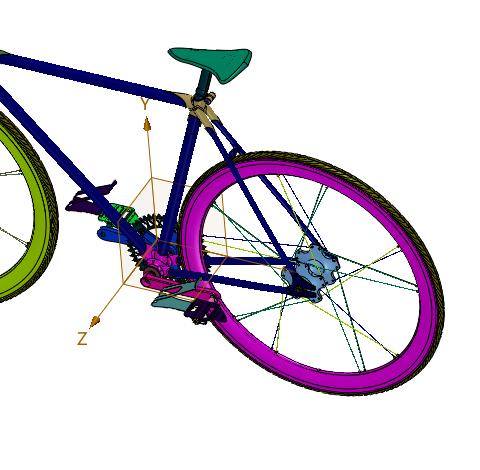 碳钢死飞弯把公路自行车缩略图