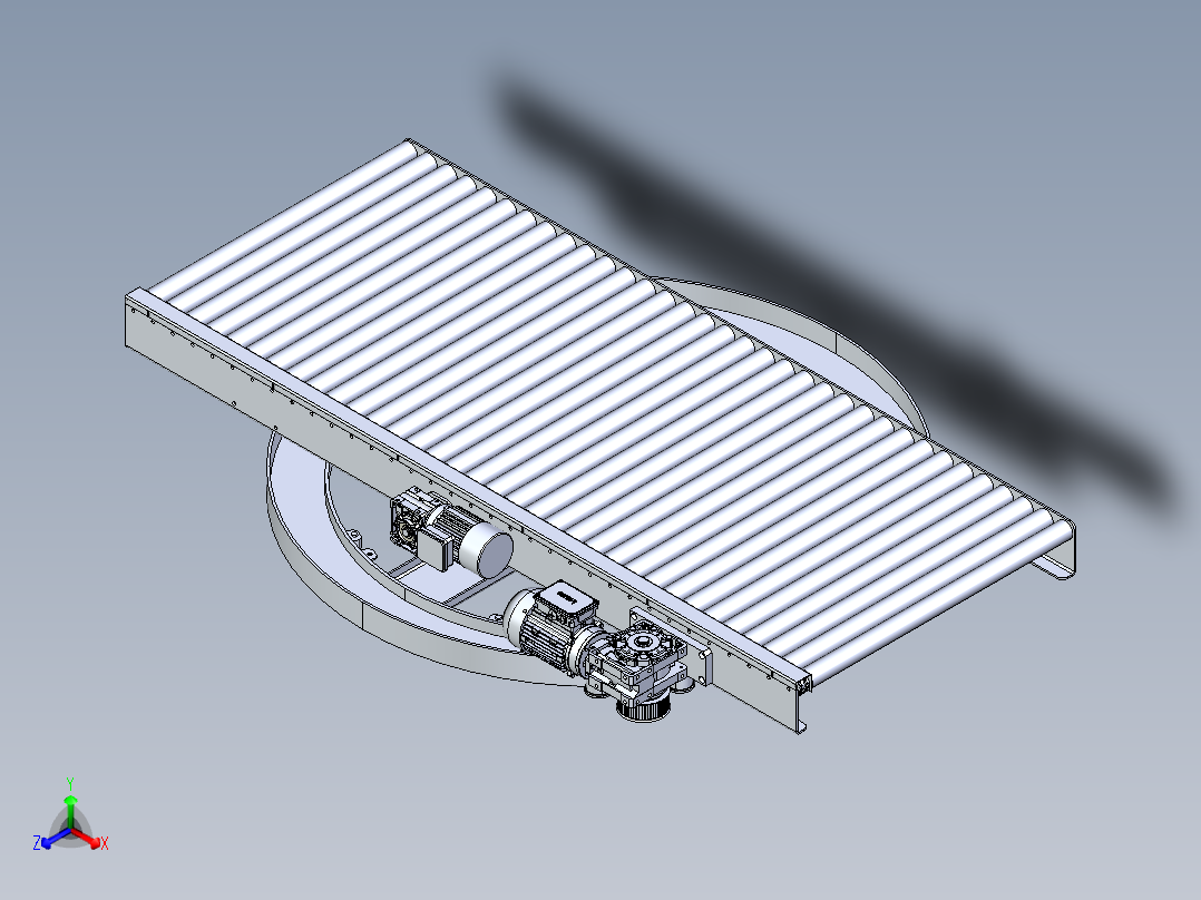90度旋转输送线