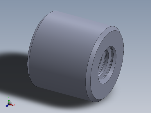 公制梯形螺母-TR10x2x22x20.SLDPRT