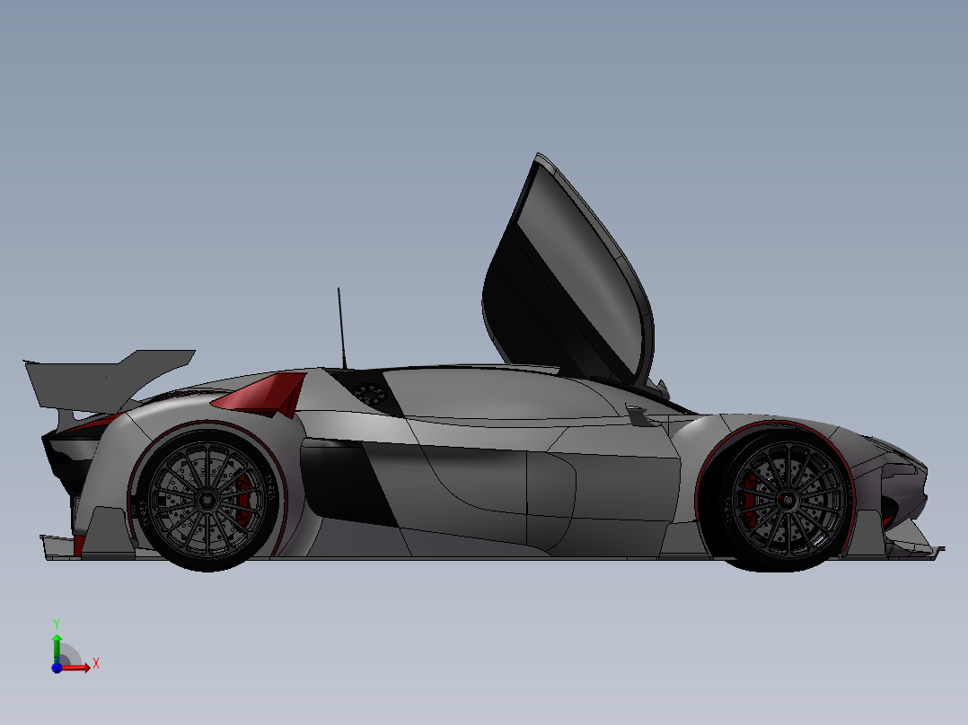 雪铁龙GT赛车前视图