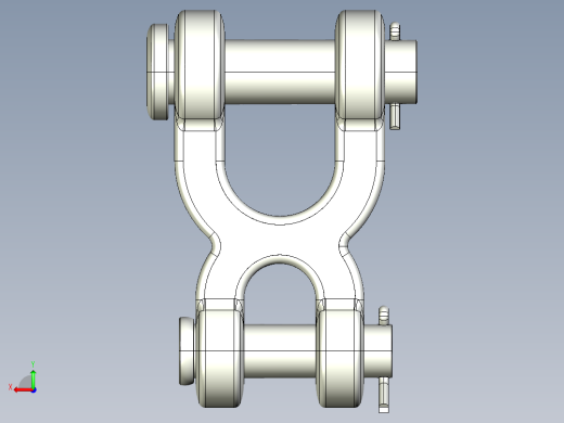 紧固件-IGES 0.7500 Double Shackle 0.5000后视缩略图