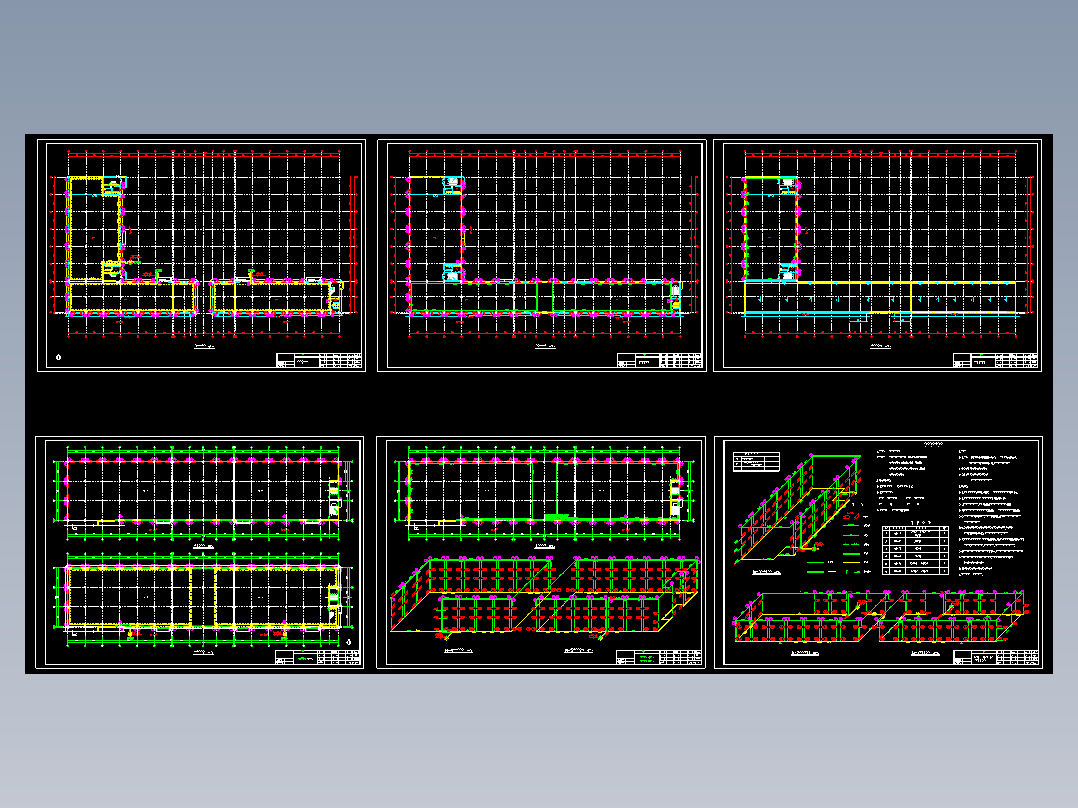 厂房车间采暖设计图