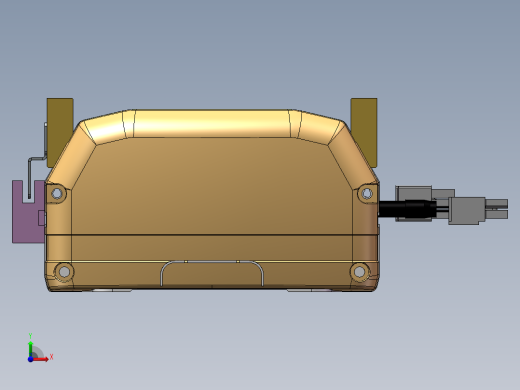 MTH丝杆半封闭模组MTH14-BC-400W前视缩略图