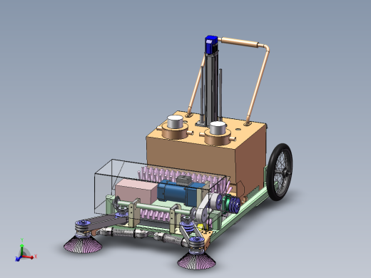 推动式路面清扫车