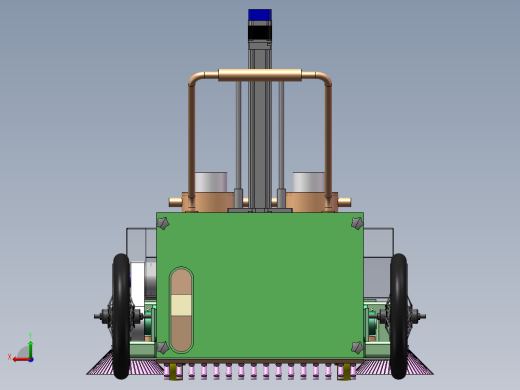 推动式路面清扫车后视缩略图