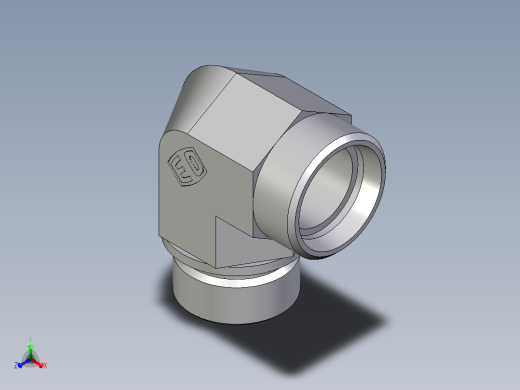 卡套式工业通用硬管接头EO_Male_stud_elbow_WE28LM71X