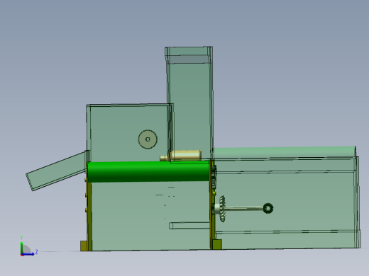 洗瓶机的简易设计 （课程设计，说明书,solidworks,运动分析）