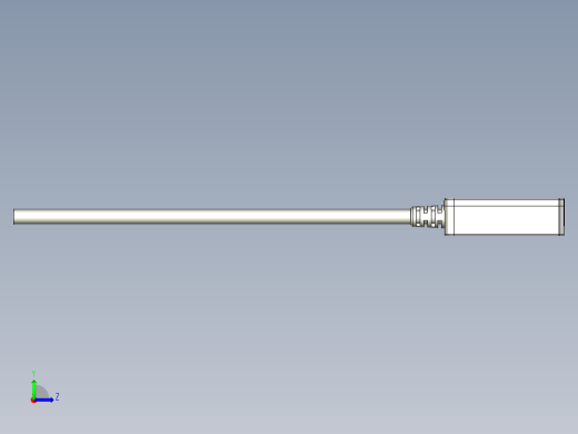 槽型光电传感器LU_15_3D左视缩略图