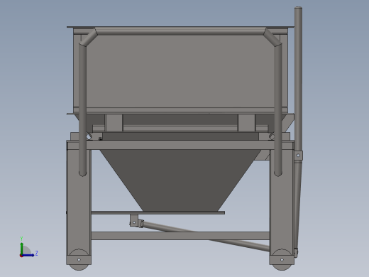 赛车平衡测试器设计模型左视缩略图