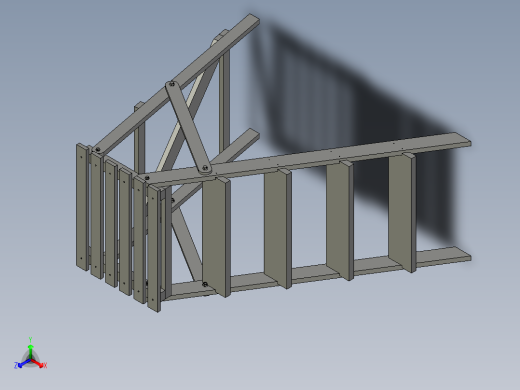 tangga人字梯结构