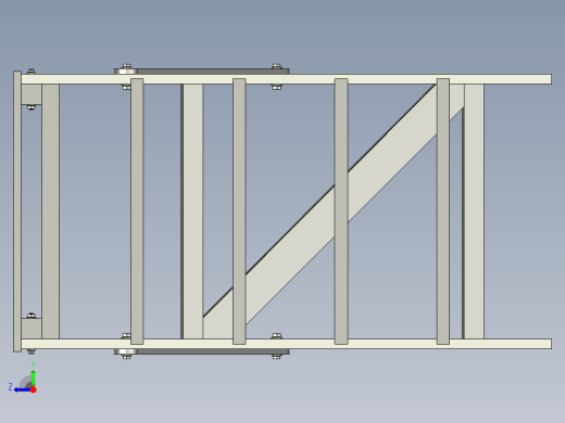 tangga人字梯结构右视缩略图