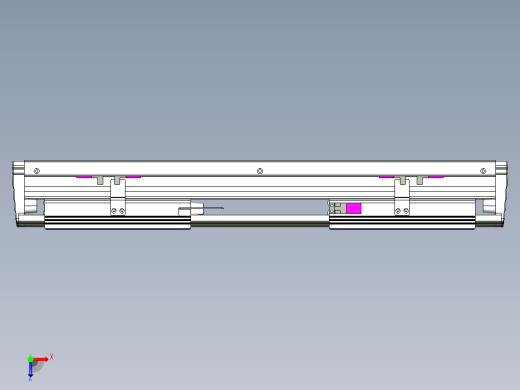 威洛博VL系列3d模型模组2VL14S2Y-S150俯视缩略图