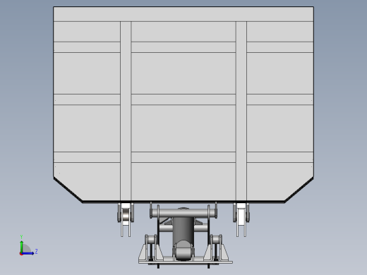 机制自卸车左视缩略图