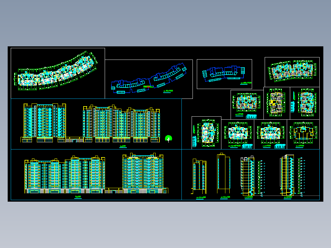 某高层住宅楼建筑图