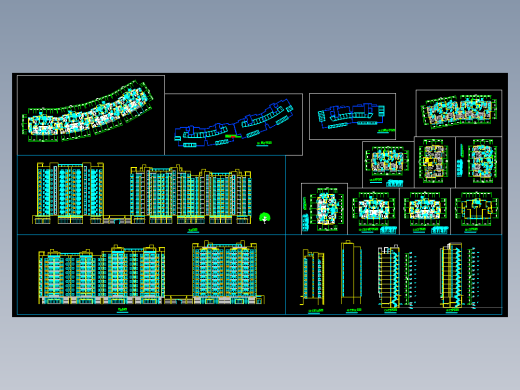 某高层住宅楼建筑图