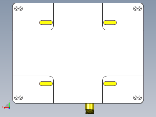 REACHER-C笔记本CNC工装夹具三维模型-cnc2后视缩略图