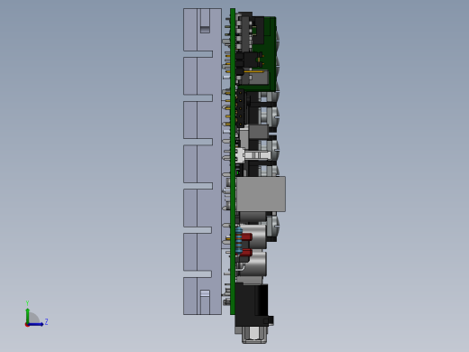 电路板Carte CPU FY SMD V1.2 SW左视缩略图
