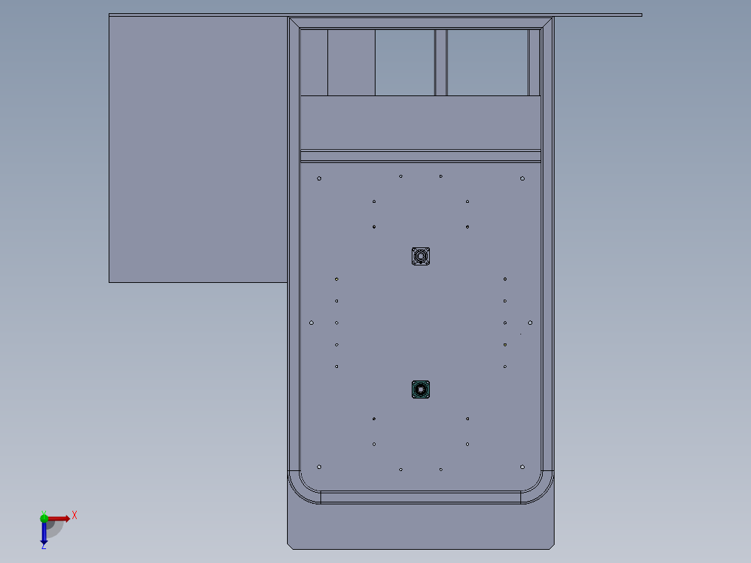鸡蛋托盘堆叠机械设计俯视图