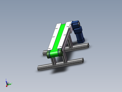 0.8米0.1米同步带输送机构
