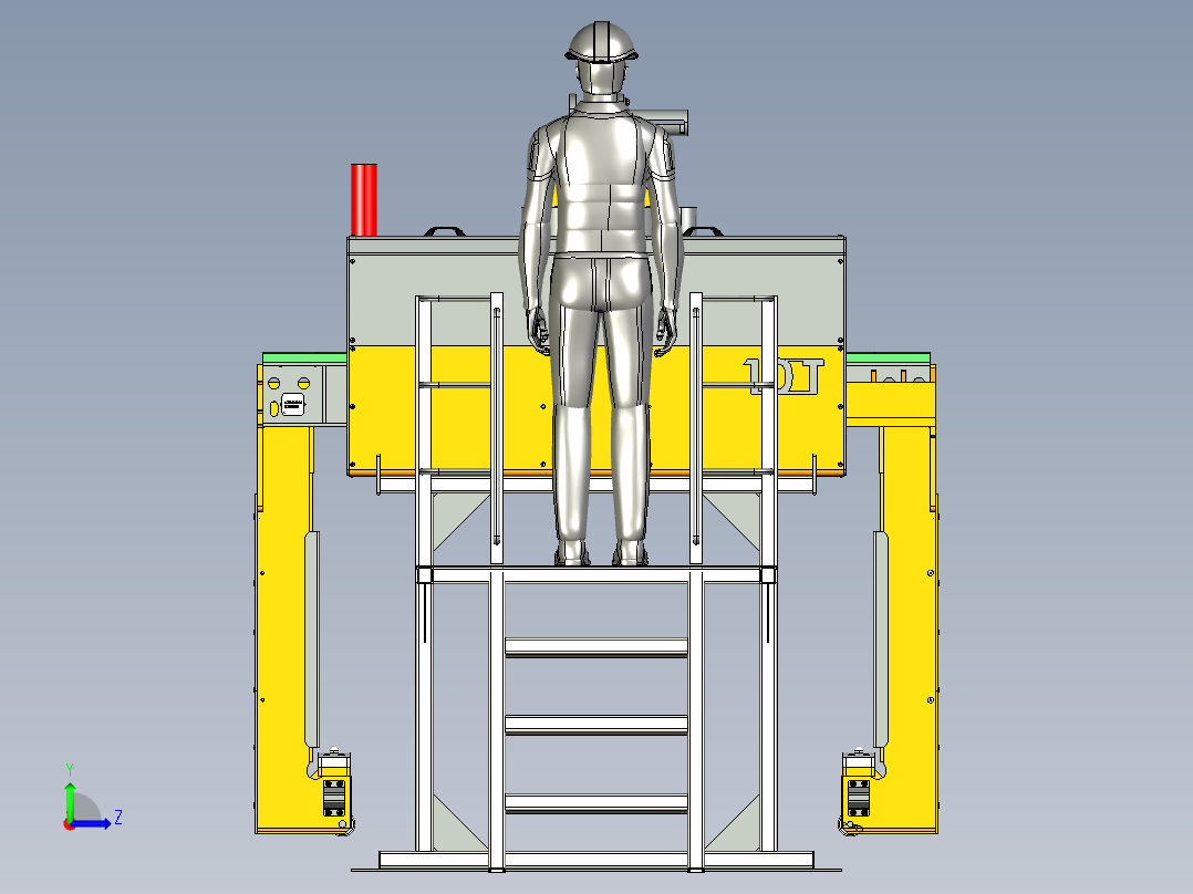 线圈钳10T左视图
