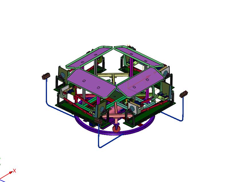 汽车扶手箱安装工作台