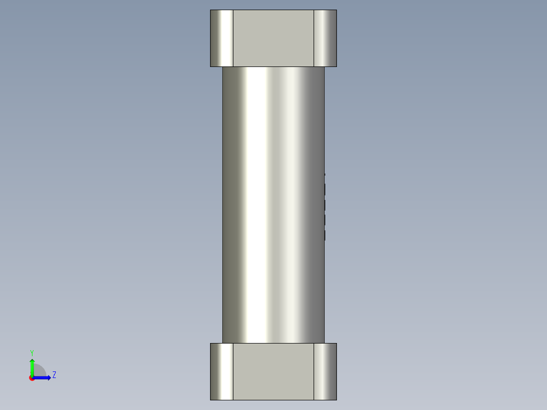 18650电池组左视图