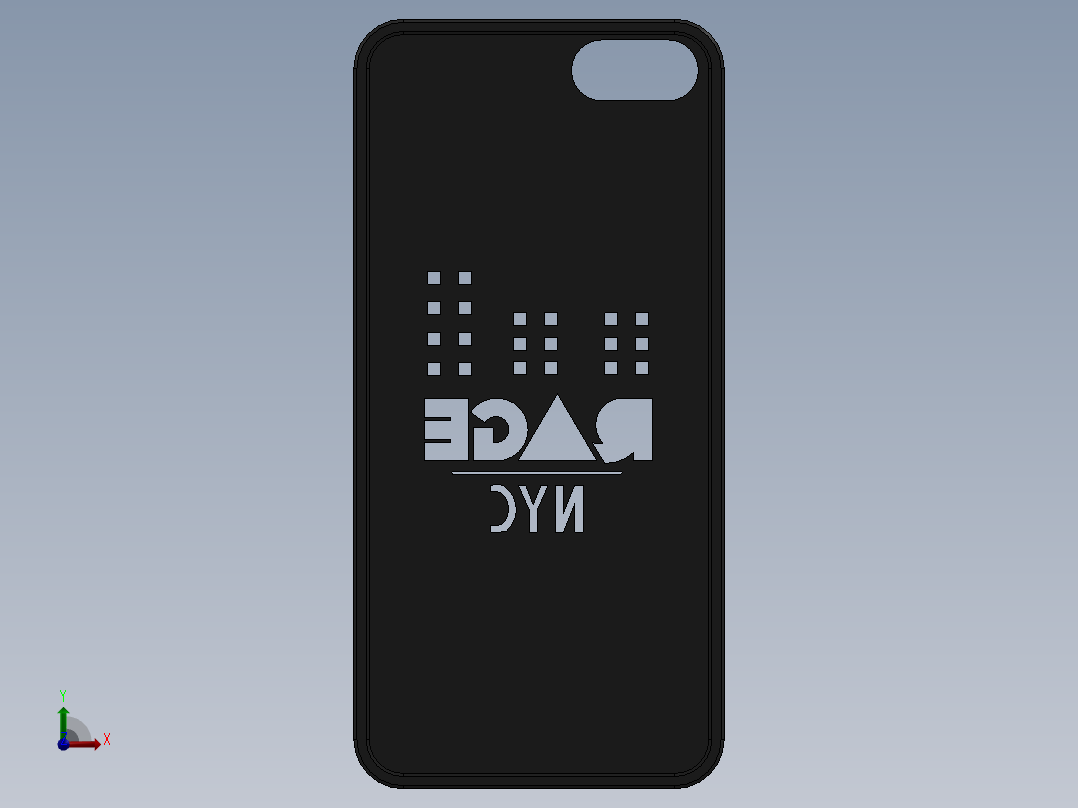 hone 5s保护壳11前视图