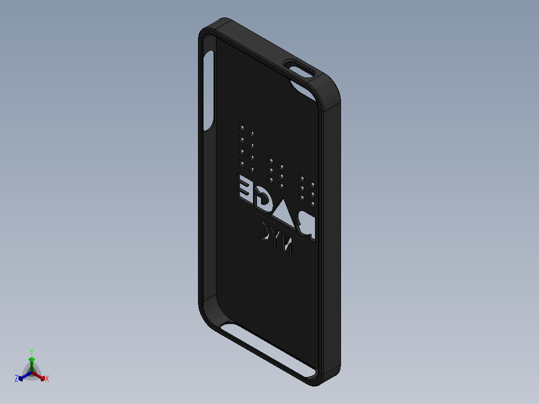 hone 5s保护壳11正等轴测图